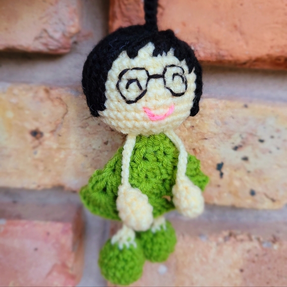 Sweet Personality Mini Doll Handmade Keychain | Crochet Keychain - Picture 2 of 4